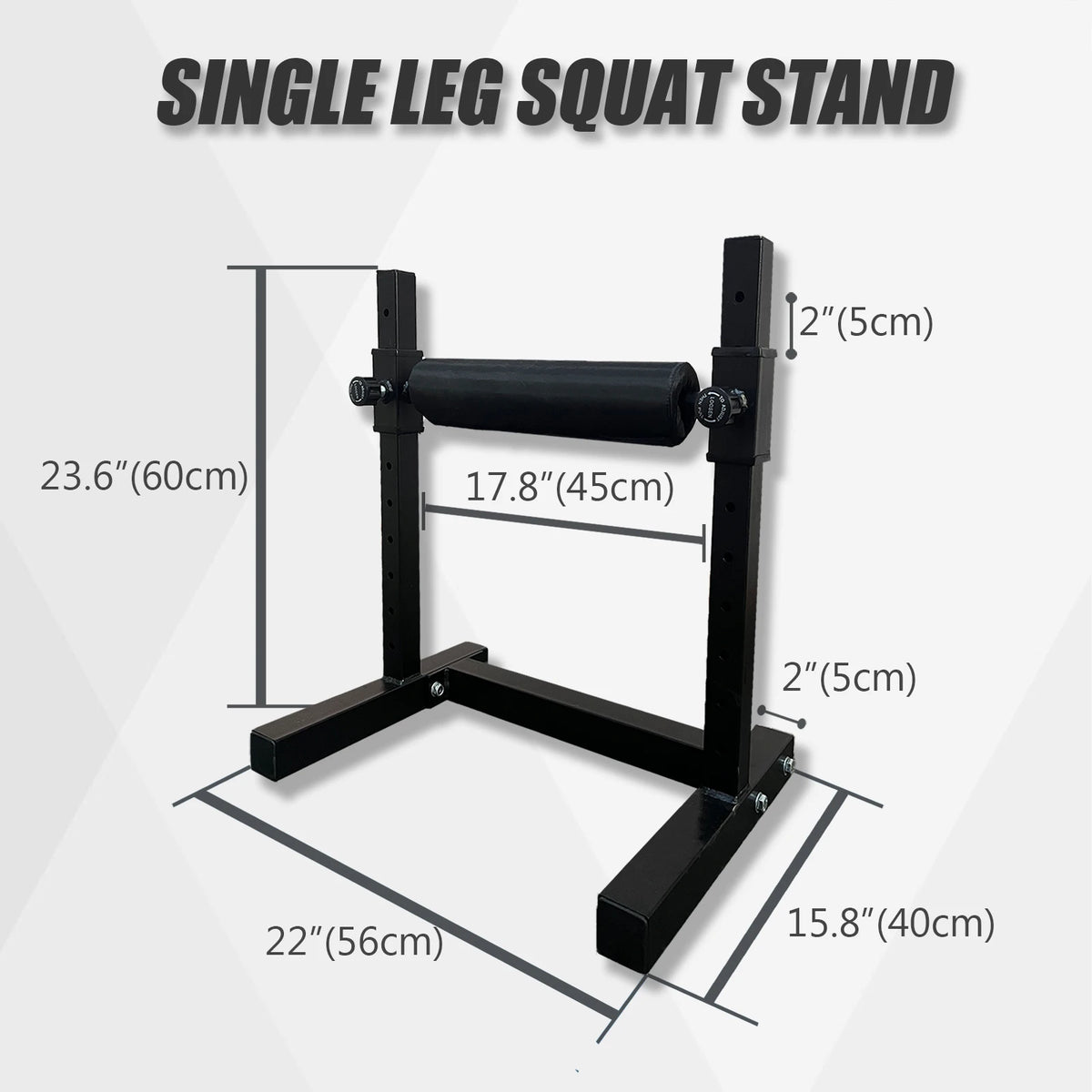 Marsafit Adjustable Single Leg Squat Stand For Bulgarian Split