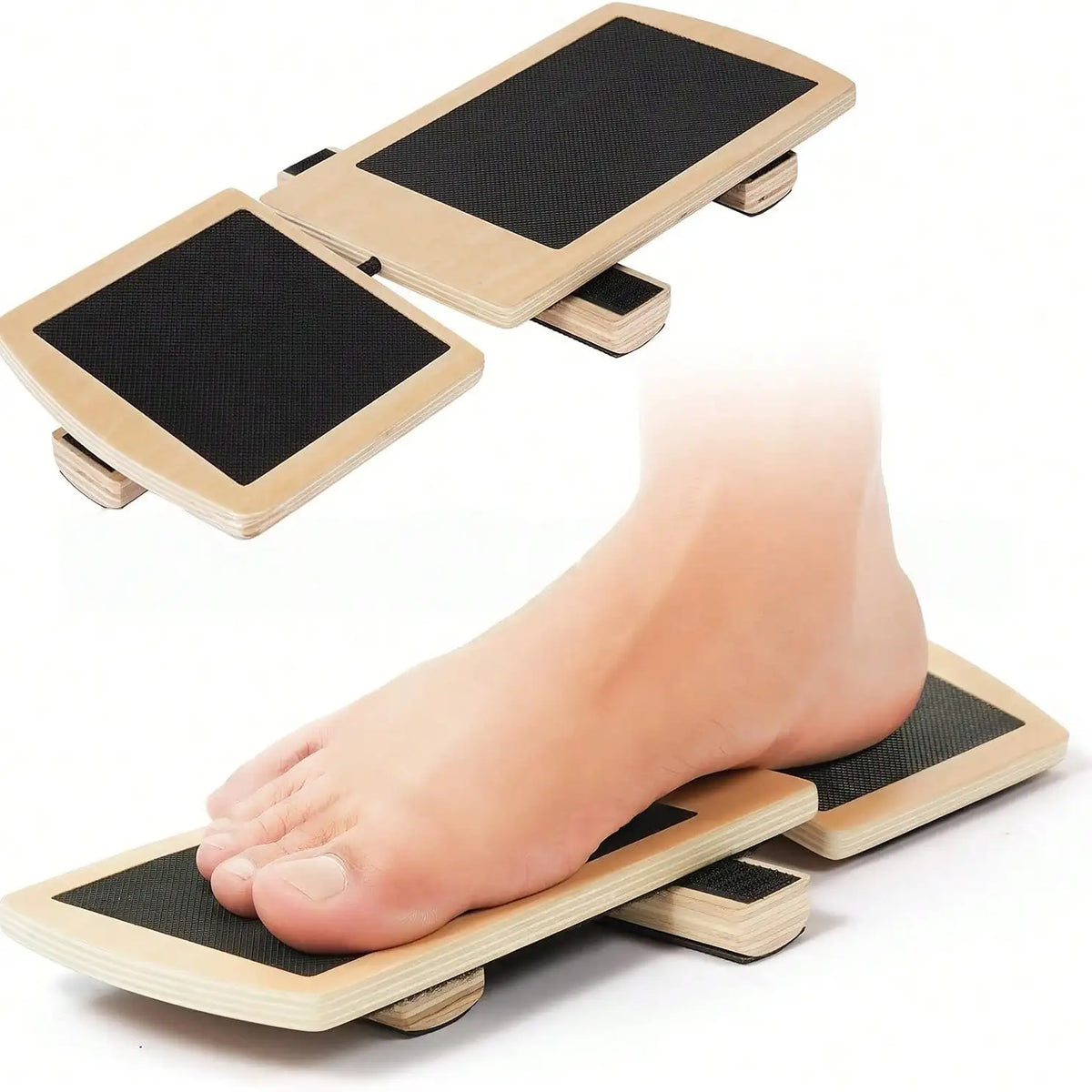 Wooden Balance Board For Ankle Strength And Stability Training
