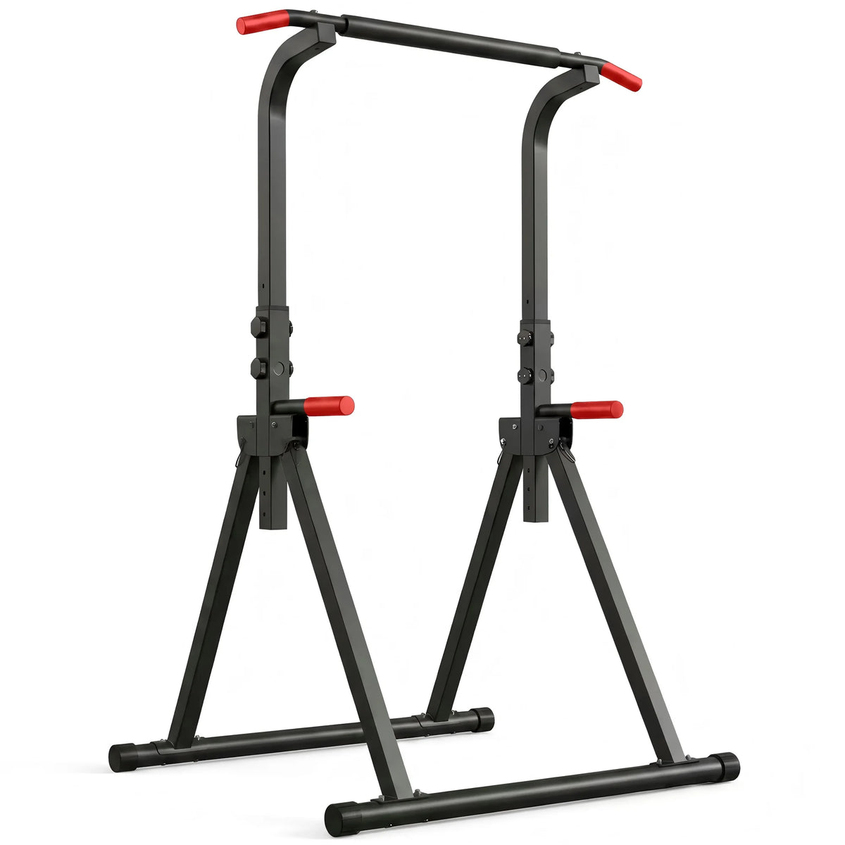 Foldable Multifunctional Power Tower With Adjustable Dip Station
