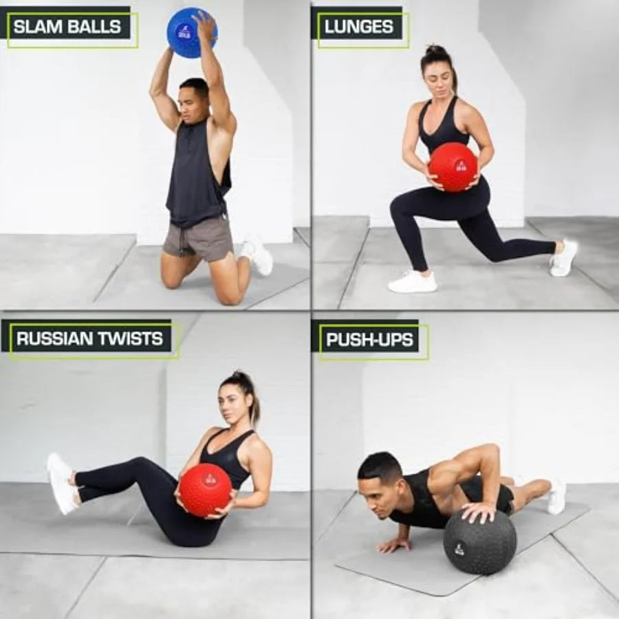 Slam Medicine Balls for Strength Conditioning and Core Workouts