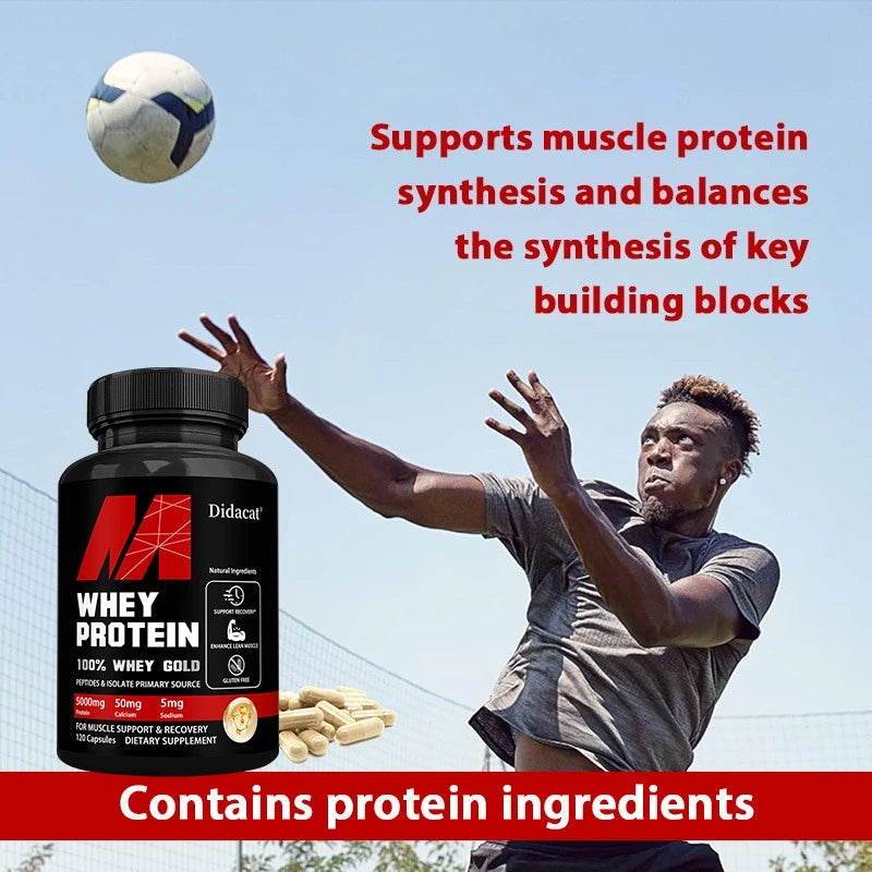 Kenofor Charge Whey Protein Capsules For Recovery And Immune Support