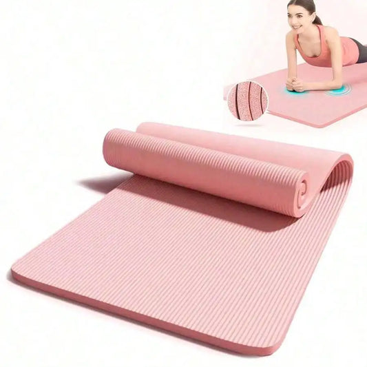 Extra Thick Yoga Mat Non Slip Exercise Mat For Gym