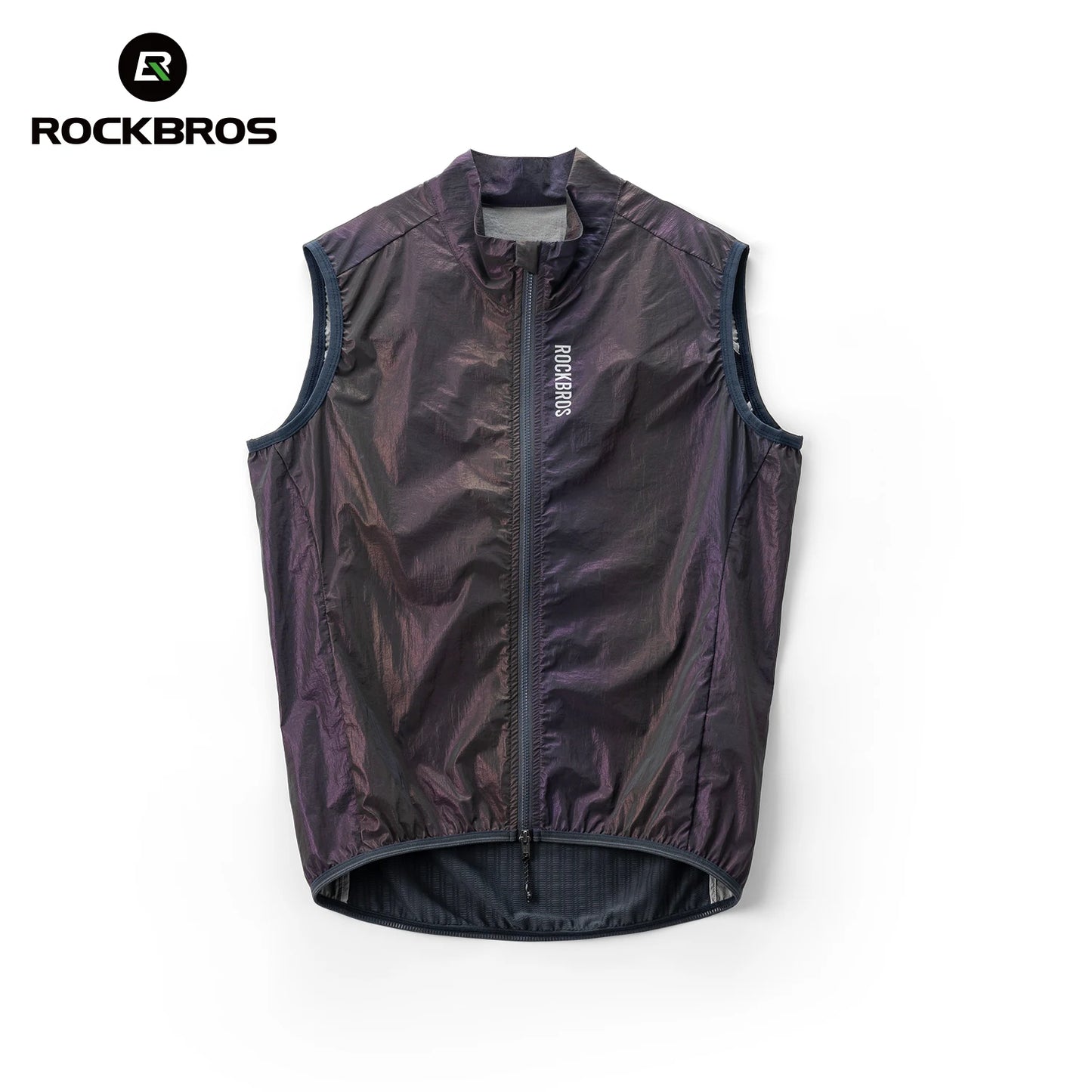 ROCKBROS Summer Cycling Vest Lightweight Breathable Sleeveless Jacket