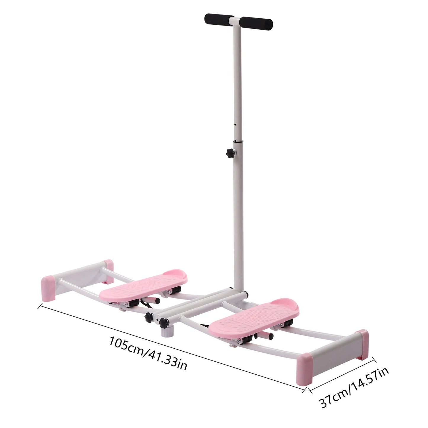 Pelvic Floor Exercise Machine With Skiing Motion Simulator And Foldable Steel