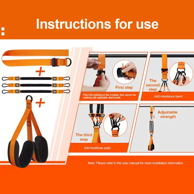 Pull Up Assistance Bands Heavy Duty Resistance Band Strength Training