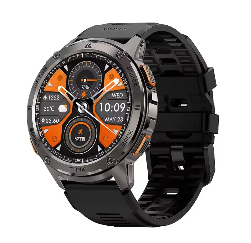 KOSPET TANK T3 Smartwatch With Calls Fitness Tracking And AMOLED