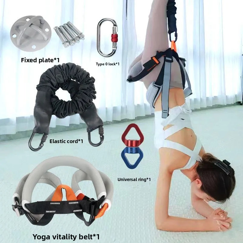 Bilibili Aerial Yoga Suspension Belt For Home Fitness Training