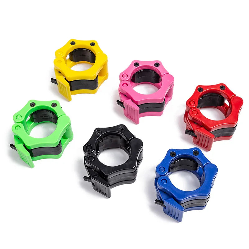 Barbell Spin Lock Clamps And Collars For Secure Weightlifting