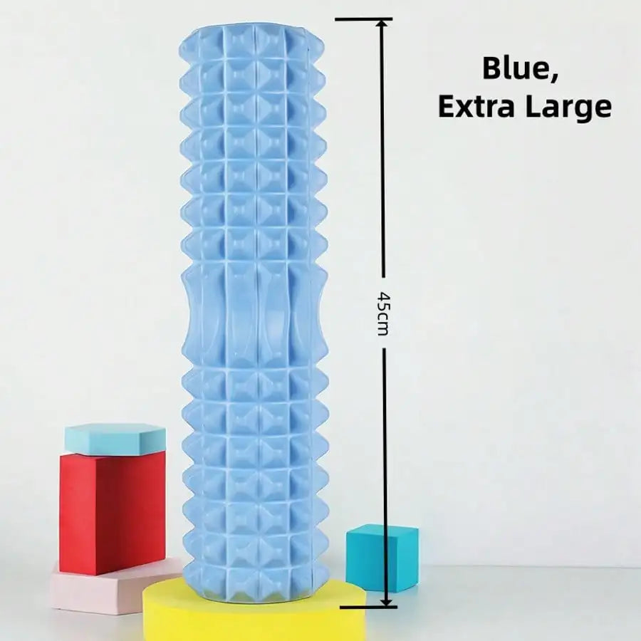 Textured Foam Yoga Massage Roller For Deep Tissue Muscle Relief