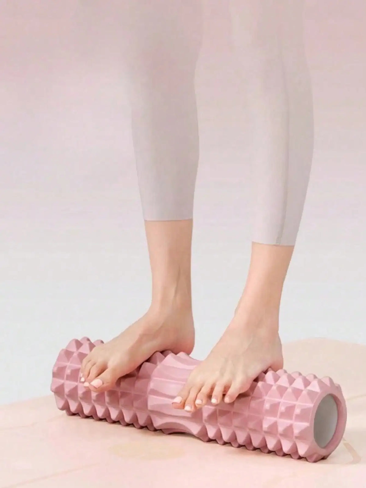 Textured Foam Yoga Massage Roller For Deep Tissue Muscle Relief