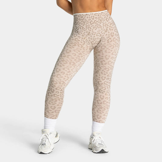 Everwanted Leopard Print Yoga Set Racerback Sports Bra High Waisted Leggings