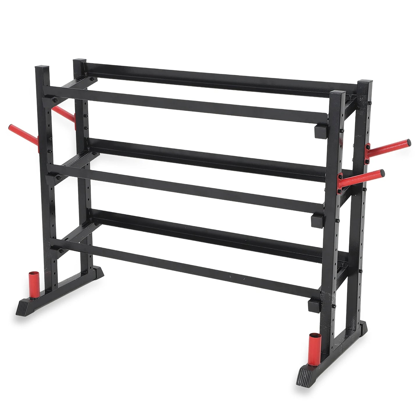 Adjustable 3 Tier Dumbbell Rack 1300LB Capacity For Home Gym