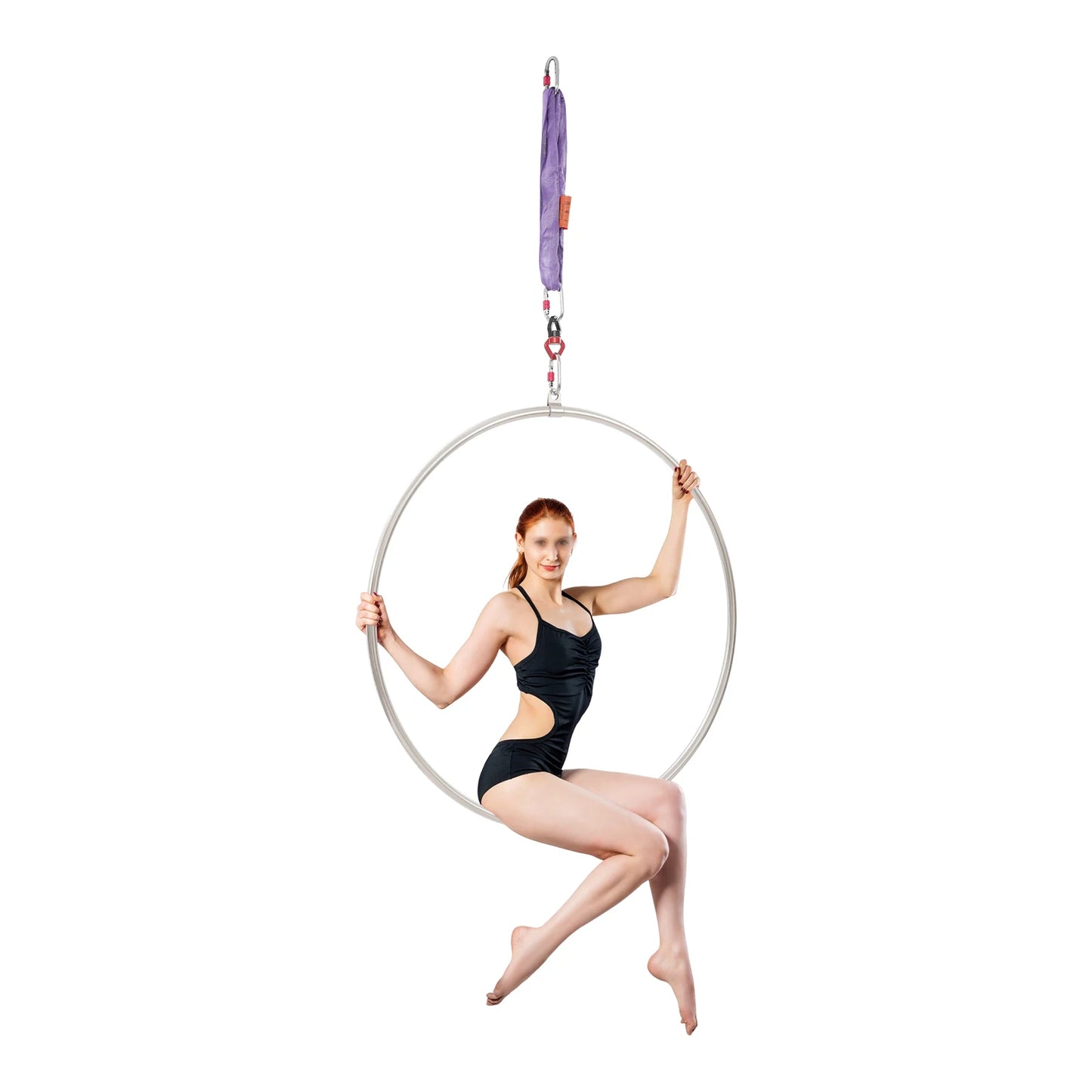 Aerial Hoop Kit For Gymnastics And Yoga Acrobatics Pro