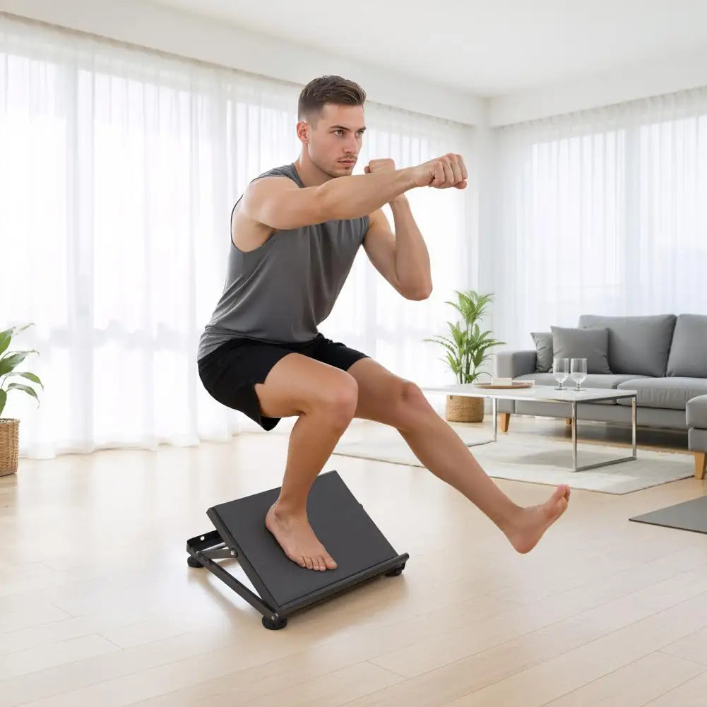 Heavy Duty Slant Board For Squats And Calf Stretching