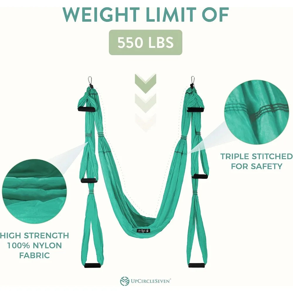 YTYIN UpCircleSeven Aerial Yoga Swing Set Ceiling Mount Accessories