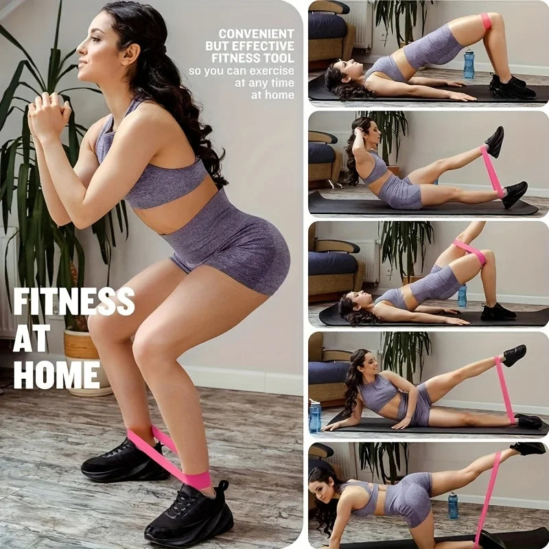 Home Gym Leg Hip Toning System With Adjustable Resistance Bands