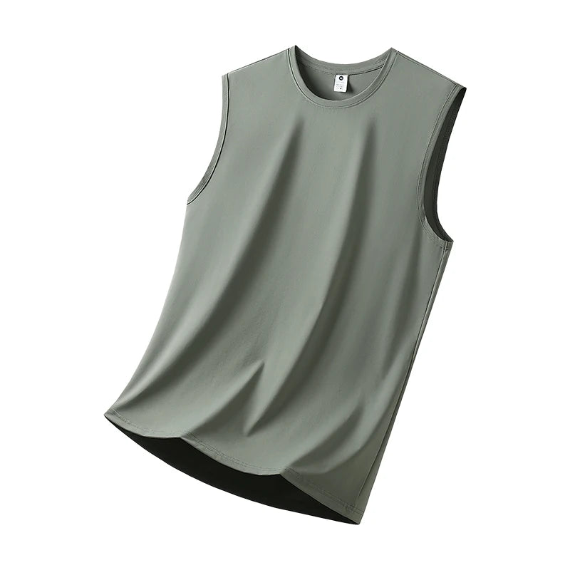 Unisex Quick Dry Ice Silk T Shirt Polyester Breathable Sports Top