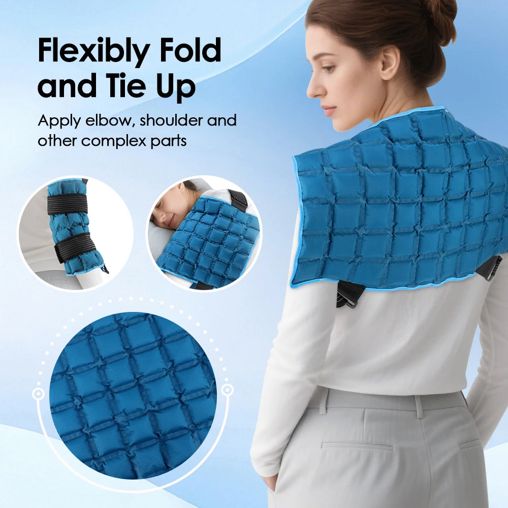Hailicare Self Absorbent Ice Pack For Back Knee Leg Hot Cold Therapy