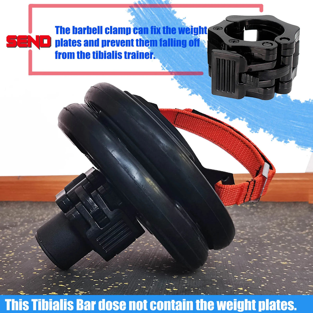 MARSAFIT Tib Bar Leg Strength Trainer For Calf And Tibialis