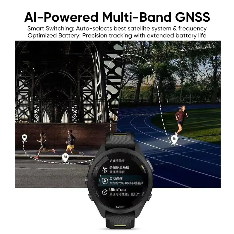 Garmin Forerunner 265 GPS Smartwatch With AMOLED Display