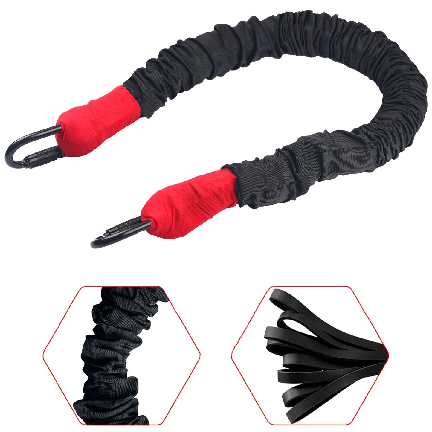 Prior Fitness Heavy Duty Bungee Resistance Training Cord