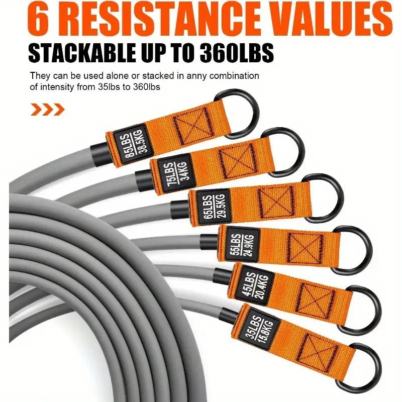 Premium Resistance Strap With Handle For Strength Training