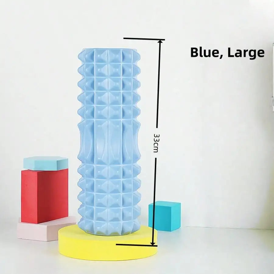 Textured Foam Yoga Massage Roller For Deep Tissue Muscle Relief