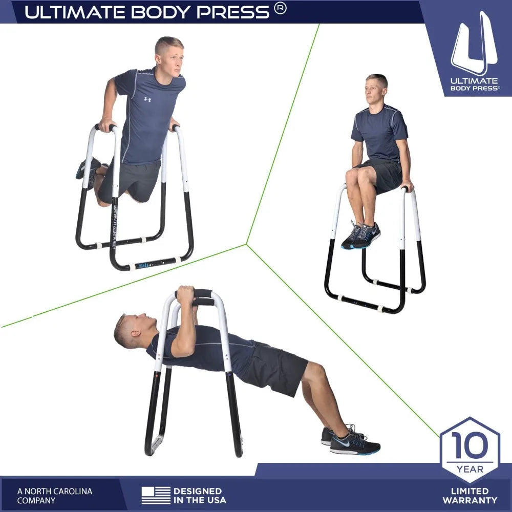 YTYIN Dip Bar Fitness Station Adjustable Folding Stand