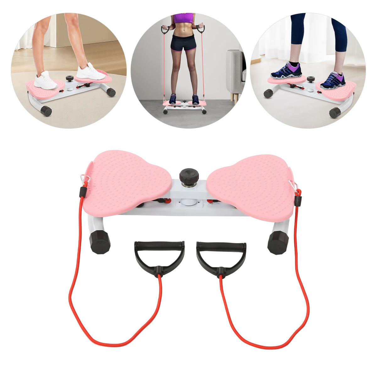 Dual Axis Waist Twisting Board For Home Fitness Core Training