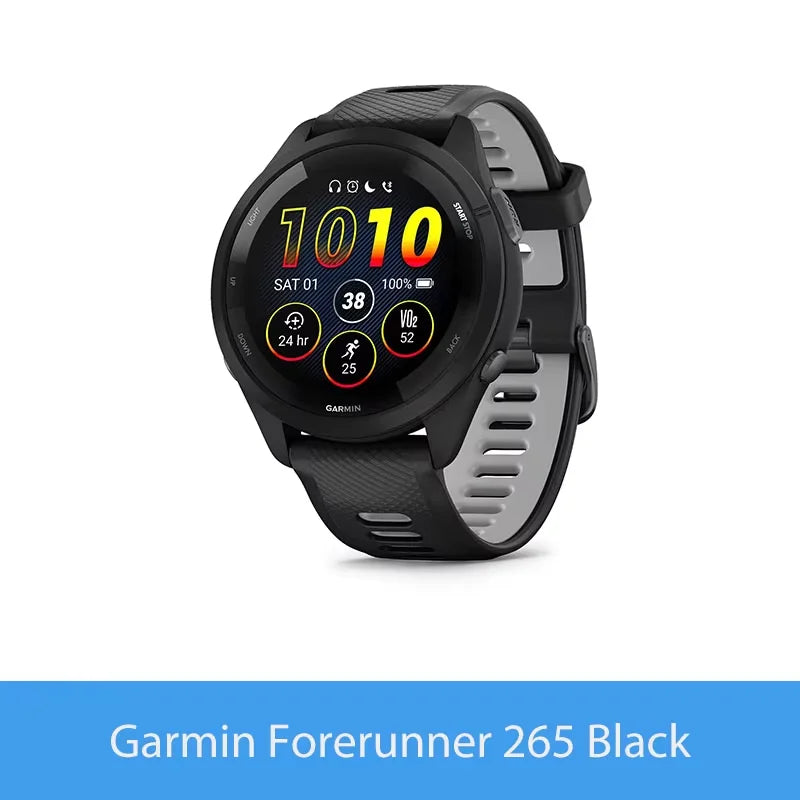 Garmin Forerunner 265 GPS Smartwatch With AMOLED Display