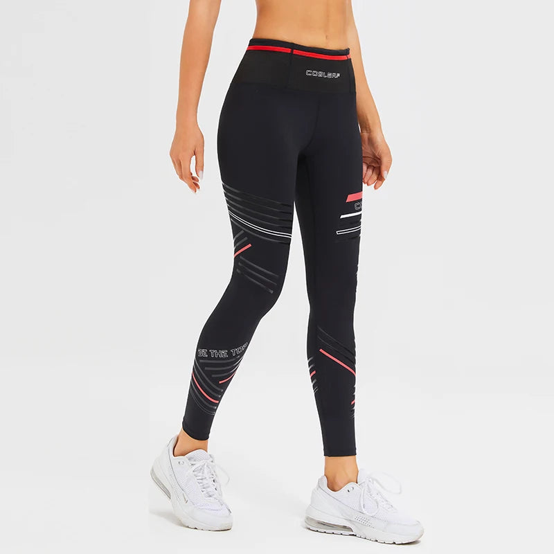 Vansydical Women's Compression Yoga Pants High Waist Leggings With Pockets
