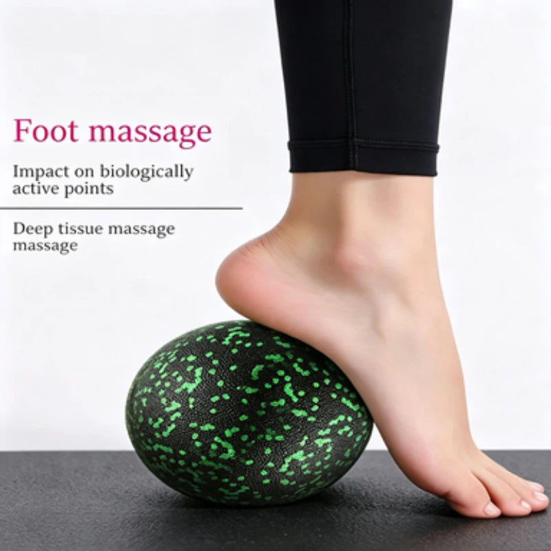 Peanut Massage Ball, High Density Fascia Ball. Great for Yoga, Fitness & Lacrosse, Ease Muscle Soreness and Body Aches