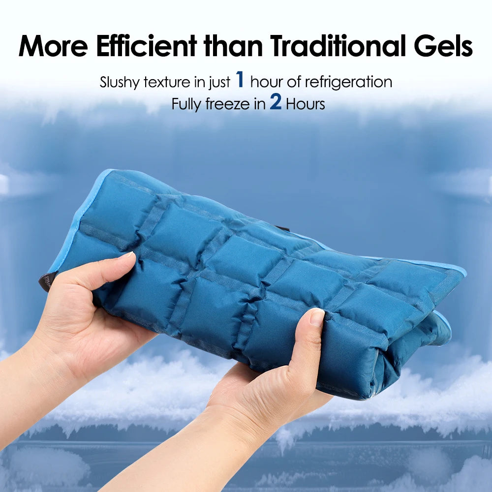 Hailicare Self Absorbent Ice Pack For Back Knee Leg Hot Cold Therapy