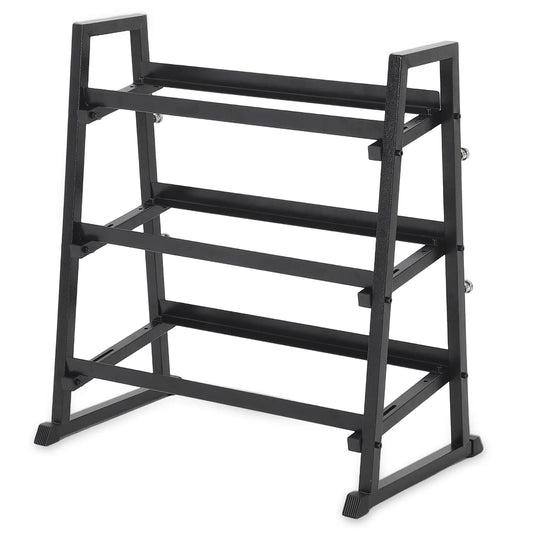 Adjustable 3 Tier Dumbbell Rack 1300LB Capacity For Home Gym
