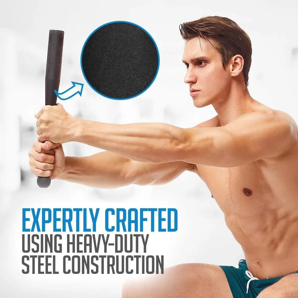 YTYIN Steel Mace Exercise Club Indian Club For Strength Training