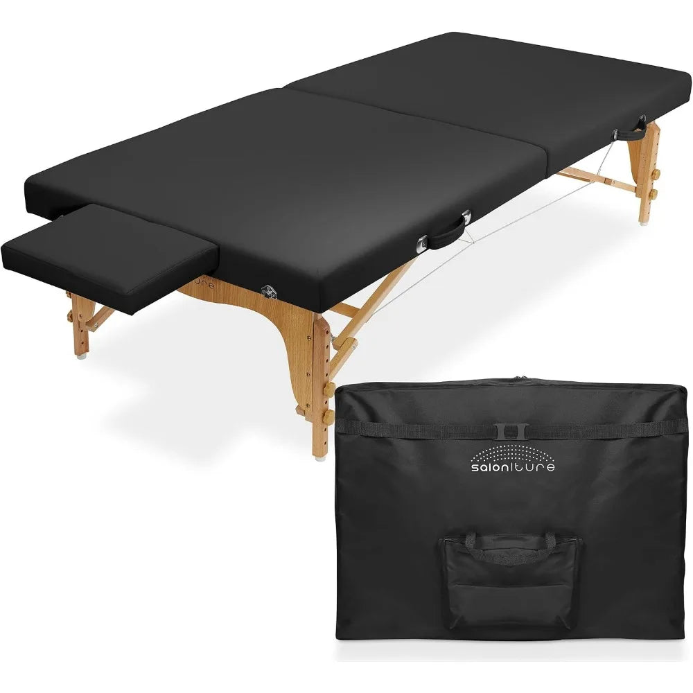 Portable Wood Frame Physical Therapy Massage Table Platform