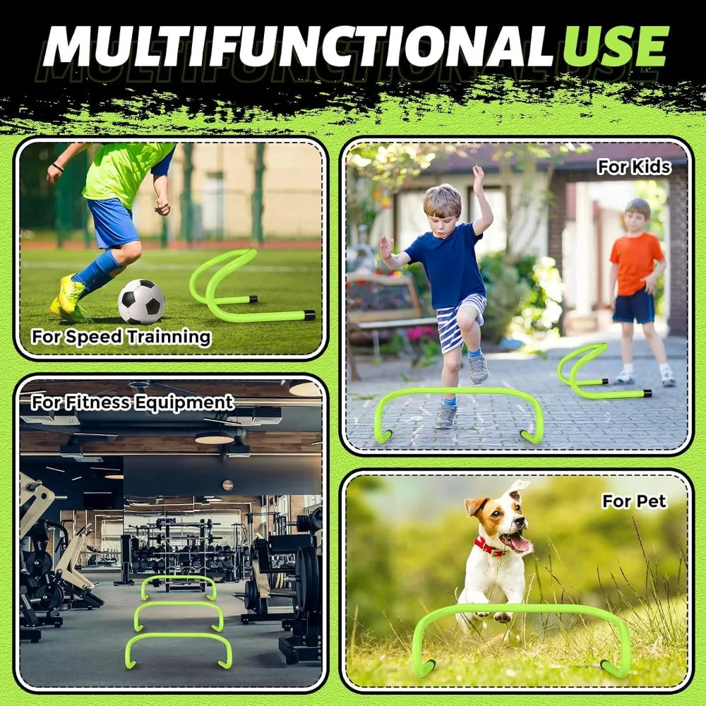 YTYIN Speed Training Hurdles Set for Agility Plyometrics