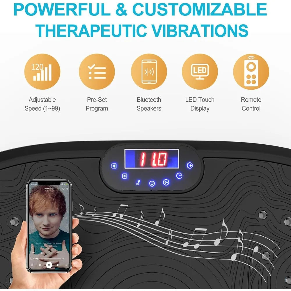 AXV Vibration Plate Exercise Machine For Full Body Workout
