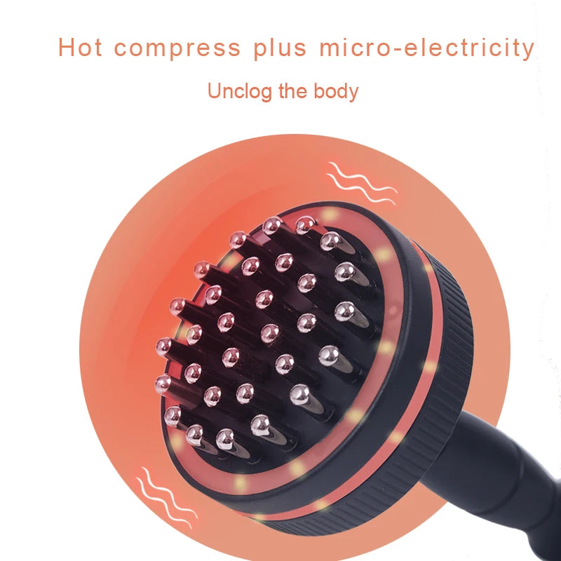 Beemyi Meridian Electric Massage Brush Portable Body Massager