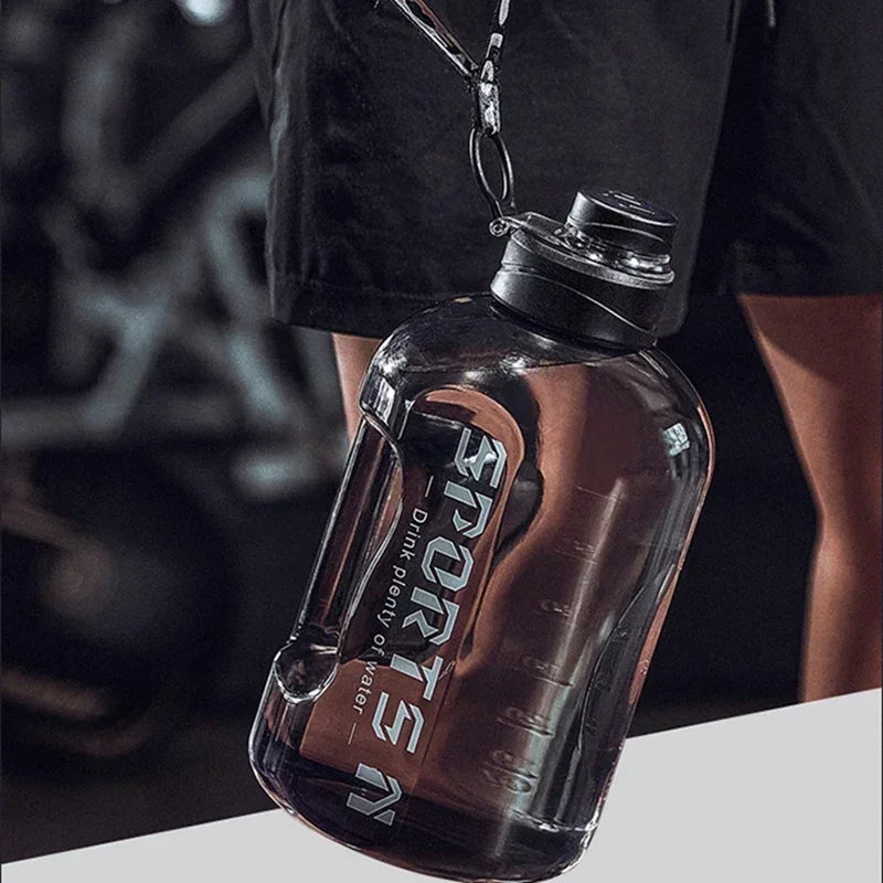 Portable Large Capacity Water Bottle For Fitness Camping And Gym