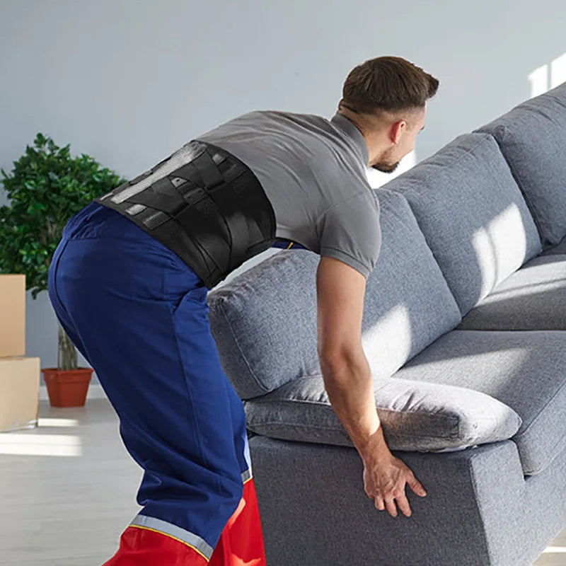 Adjustable Lumbar Support Back Brace For Unisex Back Pain Relief