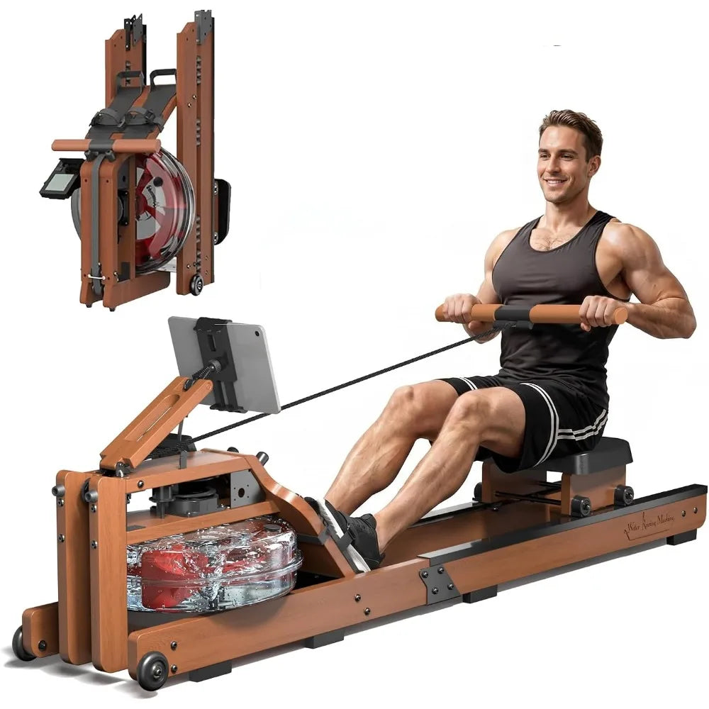 Water Resistance Rowing Machine for Full Body Cardio and Weight Loss
