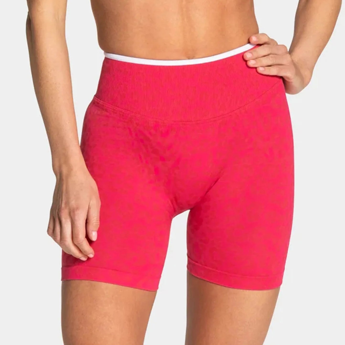 Everwanted Leopard Print Yoga Set Racerback Sports Bra High Waisted Leggings