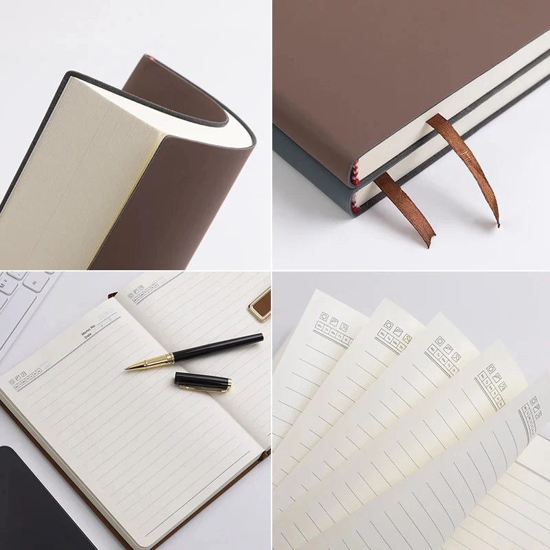 Waterproof PU Leather Softcover Notebook Journal For Writing And Travel