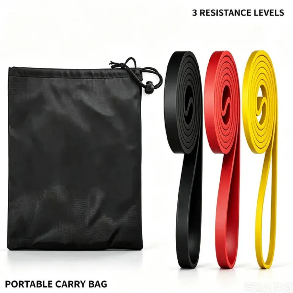 Resistance Loop Bands Set For Yoga Fitness And Strength Training