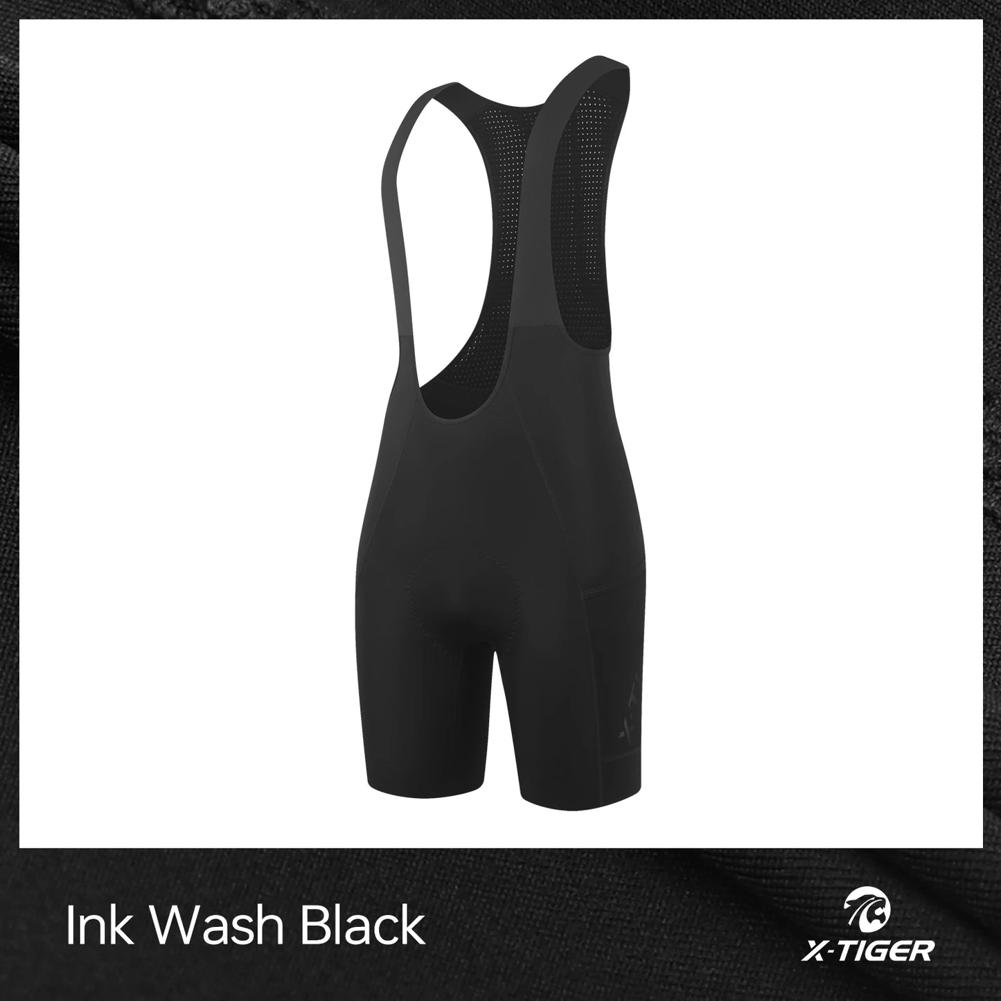X-TIGER Men's Cycling Bib Shorts Pro 200 Density Cushioned