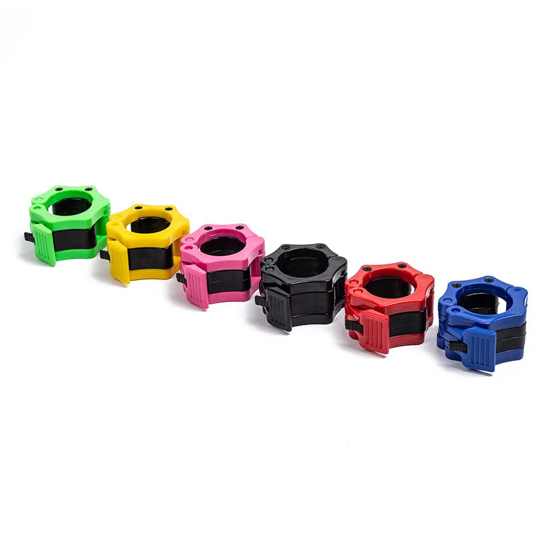 Barbell Spin Lock Clamps And Collars For Secure Weightlifting
