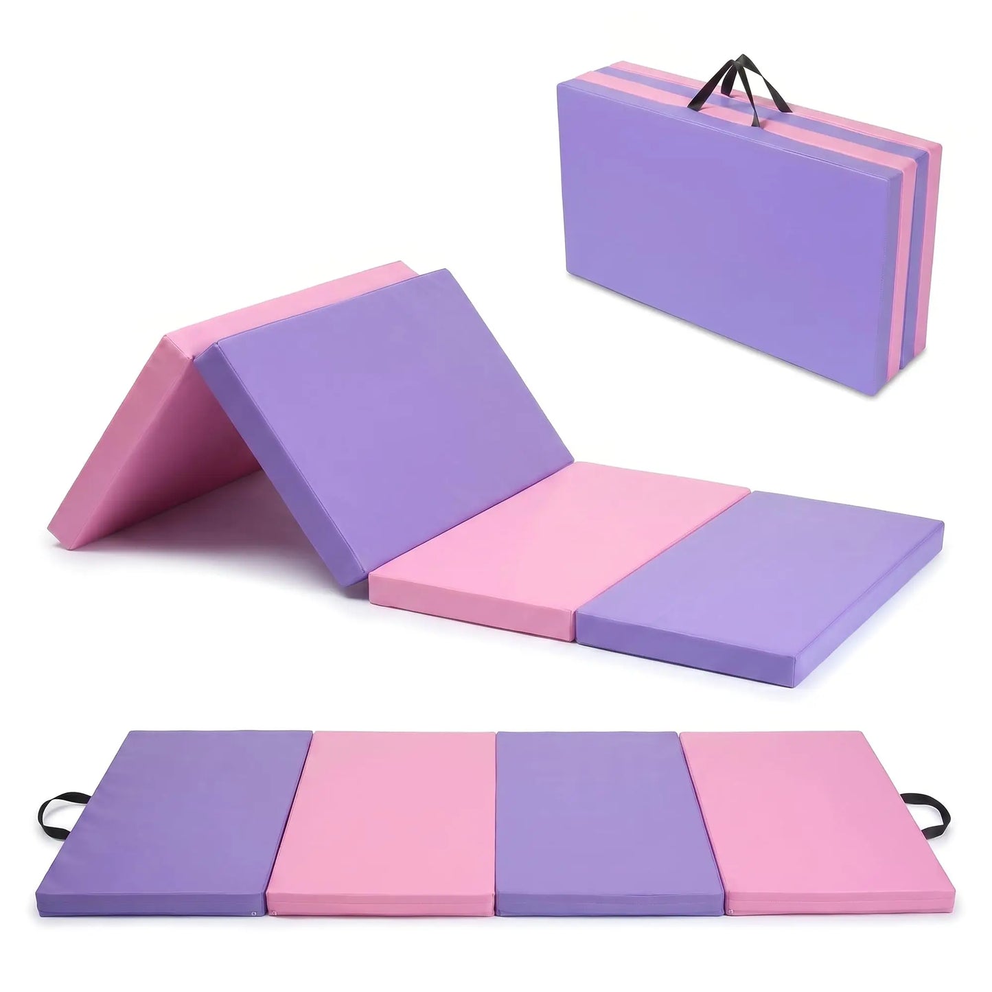 HiMISS Foldable Gymnastics Mat For Home Gym Yoga And Training