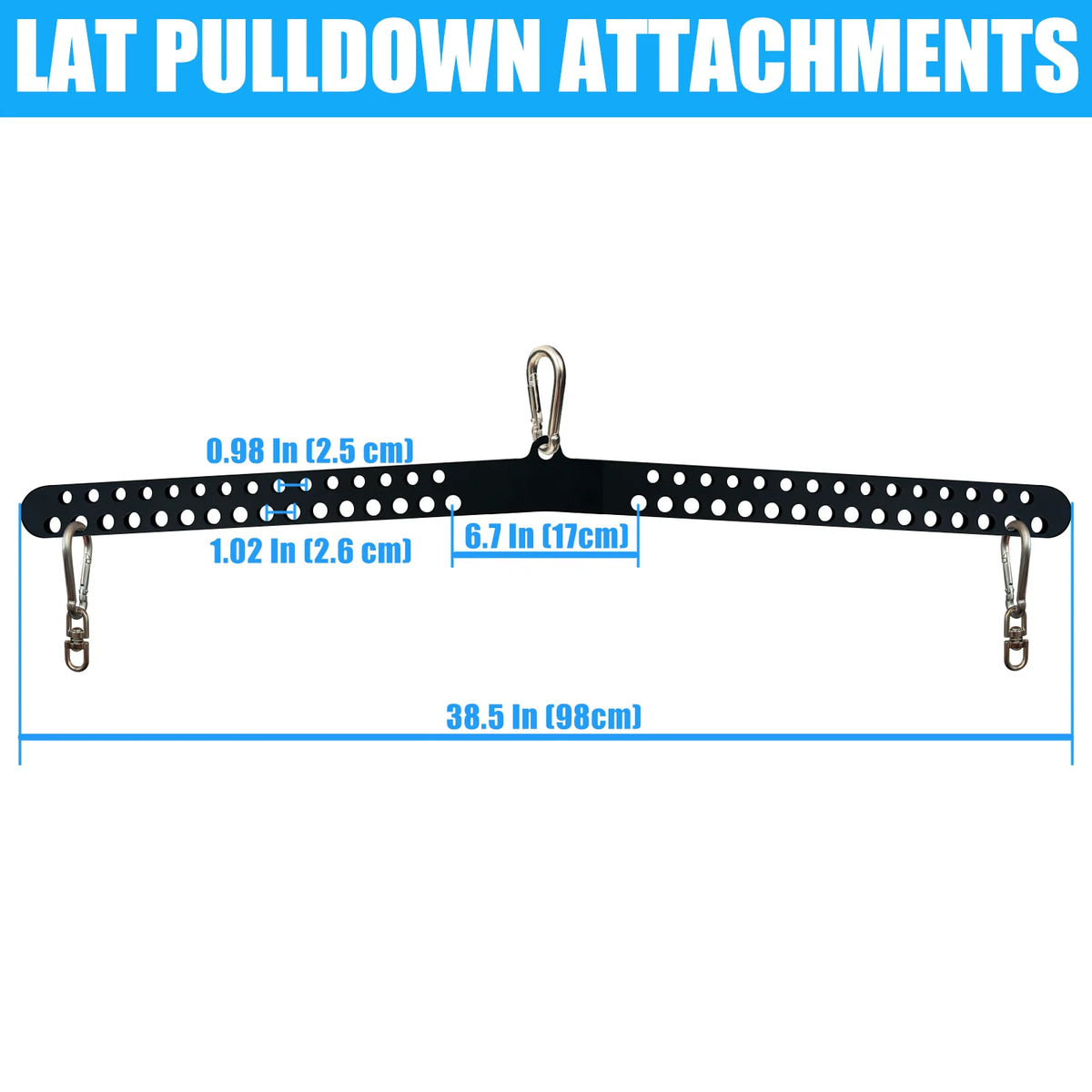 MARSAFIT Multi Grip Lat Pulldown Bar For Home Gym Training