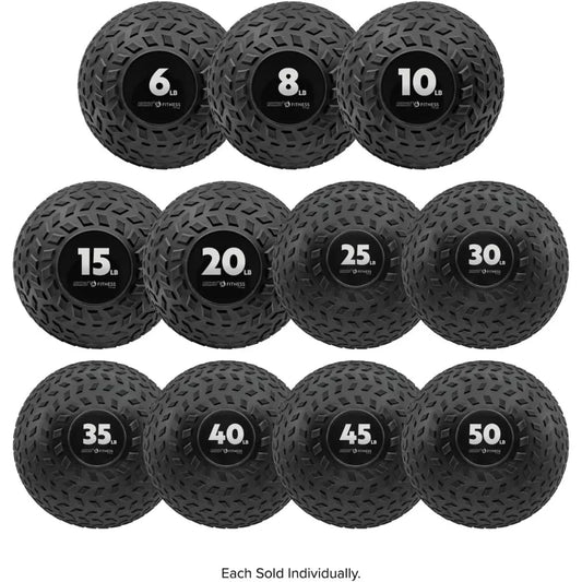 Champion Sports Durable Rubber Slam Ball For Strength Training